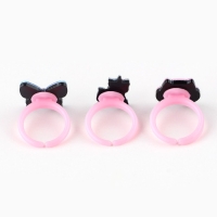 Кольцо 3 шт с тату &laquo;Милой принцессе&raquo; 8 х 12 см