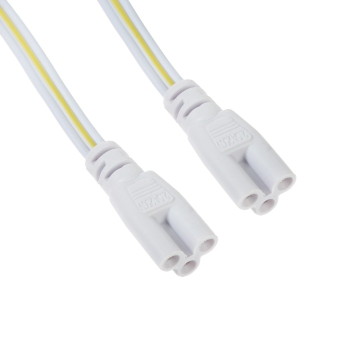 Провод соединительный для светильников, разъем L/N/G, 100 см, белый Провод соединительный для светильников, разъем L/N/G, 100 см, белый