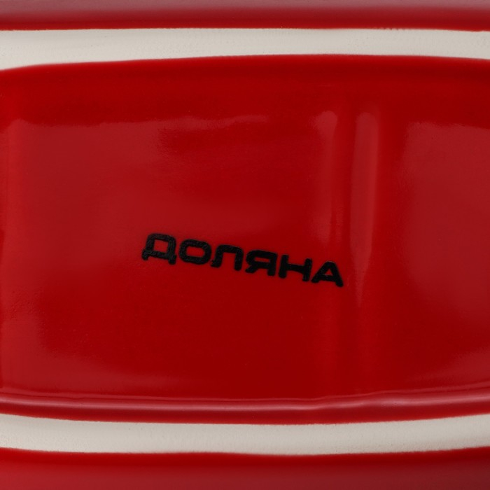 Набор для специй Доляна &laquo;С Новым годом&raquo;, 3 предмета: солонка 130 мл, перечница 130 мл, подставка