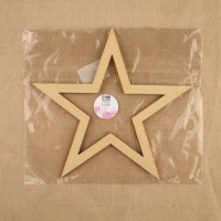 Основа для макраме &laquo;Звезда&raquo;, 20 &times; 20 &times; 0,4 см