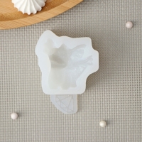 Силиконовая молд &laquo;Конфетка дракоша&raquo;, 3.8&times;3.8 см, толщина 2.2 см, цвет прозрачный