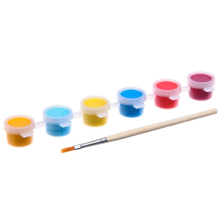 Картина по номерам для детей Картина по номерам для детей "Молния Маккуин" 21х15 см, Тачки