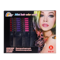 Мелки для волос с расческой, набор 6 цветов Мелки для волос с расческой, набор 6 цветов