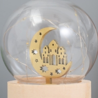 Ночник &laquo;Шар-мечеть&raquo; LED 3хAG10 шар 8см 6,5х6,5х11,5см