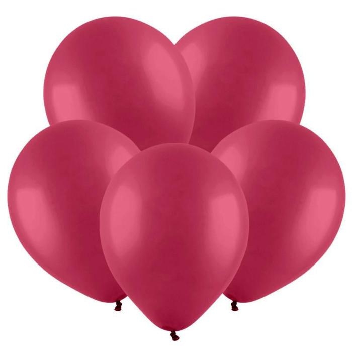 Шар латексный 12 Шар латексный 12" пастель, бургундия, набор 100 шт.