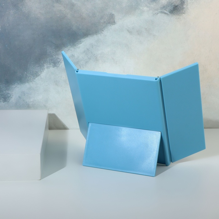 Зеркало настольное, зеркальная поверхность 5 × 15/11 × 15 см, цвет МИКС Зеркало настольное, зеркальная поверхность 5 × 15/11 × 15 см, цвет МИКС