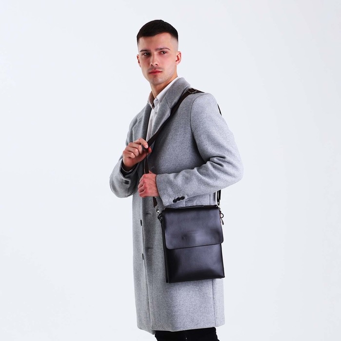 Сумка мужская, цвет коричневый