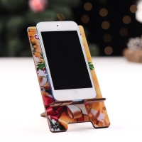 Подставка под телефон "С Новым Годом!" символ года, подарок Подставка под телефон "С Новым Годом!" символ года, подарок