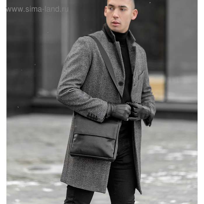 Сумка мужская &laquo;Сакси&raquo;, цвет чёрный