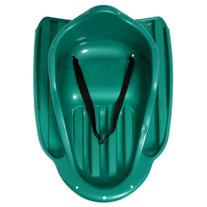 Санки ледянка &laquo;Карета&raquo;, цвет бирюзовый