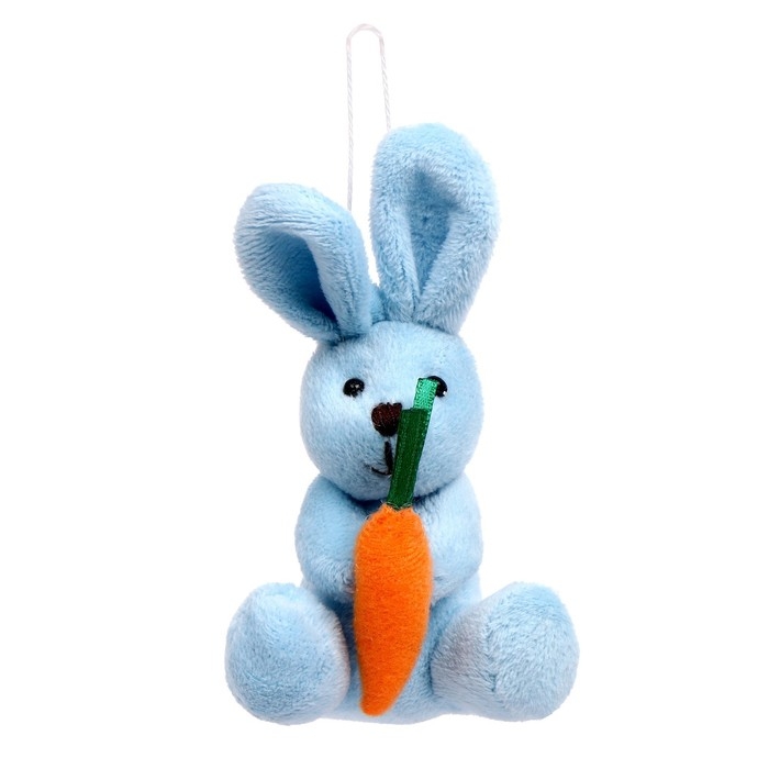 Мягкая игрушка &laquo;Кролик&raquo;, на подвеске, цвета МИКС