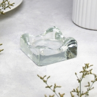 Подсвечник-квадрат "Кватра-1", 8х8х3,5 см, с углубленным диаметром 6 см Подсвечник-квадрат "Кватра-1", 8х8х3,5 см, с углубленным диаметром 6 см