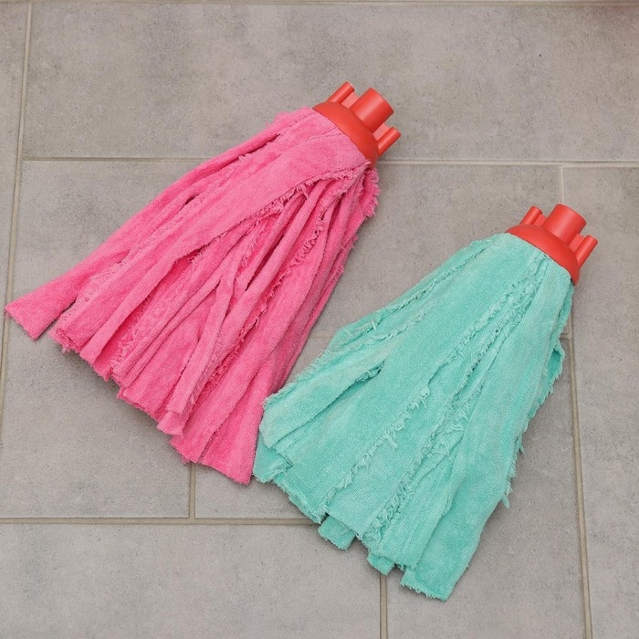 Насадка для швабры ленточная Доляна, микрофибра, 30&times;10&times;6 см, цвет МИКС