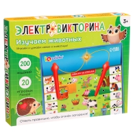 Электровикторина &laquo;Изучаем животных&raquo;, 200 заданий, 3+