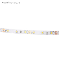 Светодиодная лента Ecola PRO 5 м, IP20, SMD5060, 60 LED/м, 11 Вт/м, 12 В, 2800К