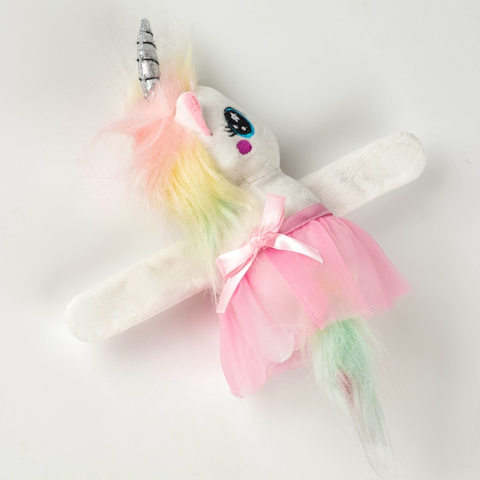 Мягкая игрушка &laquo;Обнимашка-Единорог&raquo;, браслет