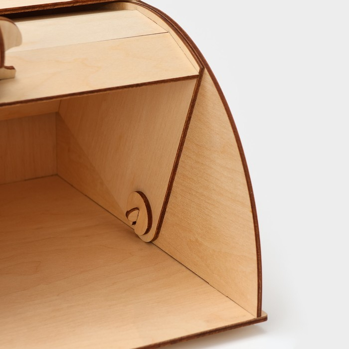 Хлебница деревянная, 26&times;26&times;15 см