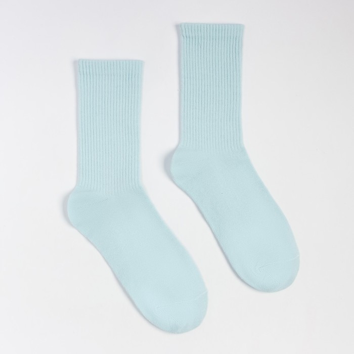 Носки, цвет мята, размер 23-25