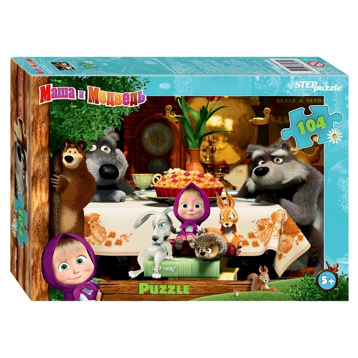 Пазл &laquo;Маша и Медведь - 2&raquo;, 104 элементов