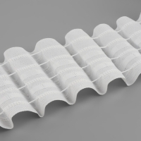 Шторная лента классическая, матовая, 6 см, 50 ± 1 м, цвет белый Шторная лента классическая, матовая, 6 см, 50 ± 1 м, цвет белый