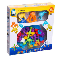 Конструктор &laquo;Забавные присоски&raquo;, 39 деталей