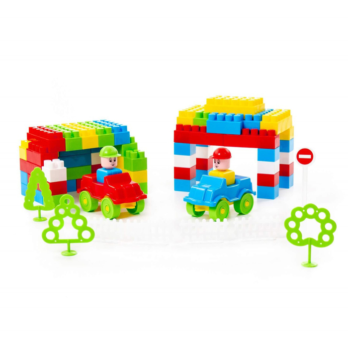 Конструктор «Строитель», 181 деталь Конструктор «Строитель», 181 деталь