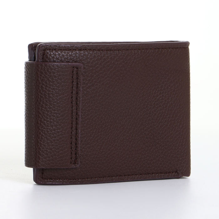 Портмоне мужское на магните, цвет коричневый Портмоне мужское на магните, цвет коричневый