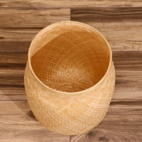 Корзинка плетёная, из бамбука 30*30*41 см Корзинка плетёная, из бамбука 30*30*41 см