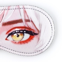 Маска для сна &laquo;Нори&raquo;, 19.3 х 9.5 см, цвет бежевый