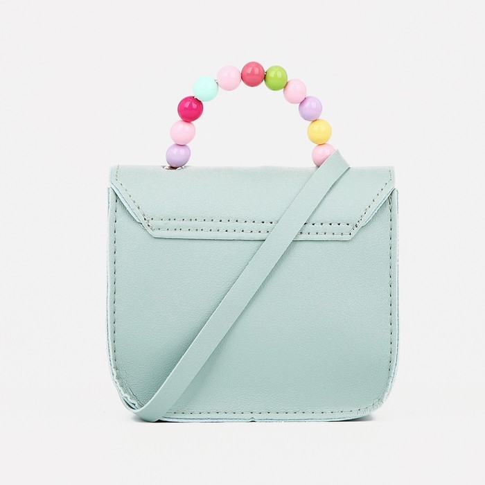 Сумка детская для девочки на магните, цвет светло-бирюзовый Сумка детская для девочки на магните, цвет светло-бирюзовый