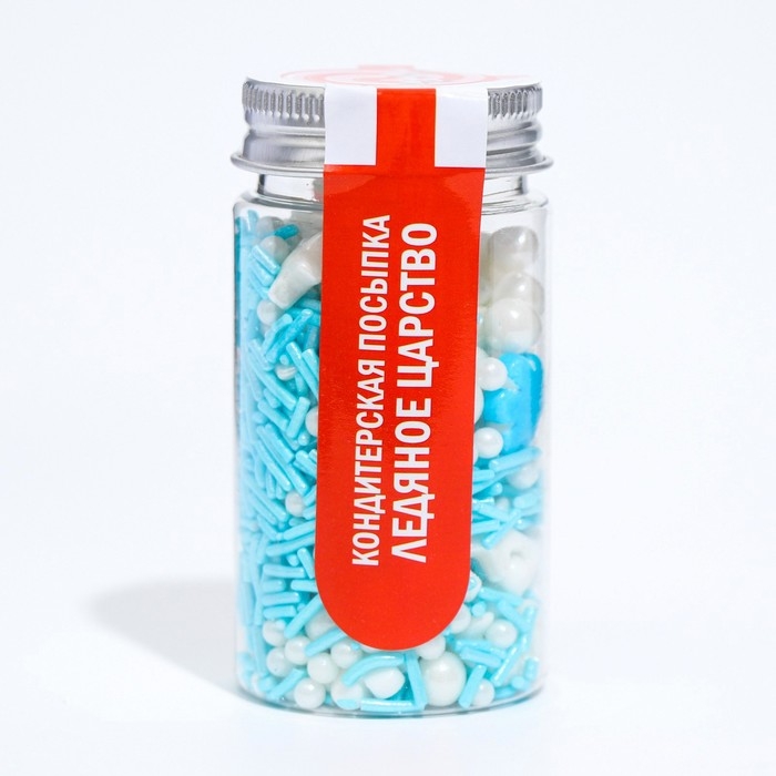 Новый год. Кондитерская посыпка "Ледяное царство", 50 г