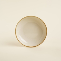 Набор мисок фарфоровых SL Home &laquo;Леггеро&raquo;, 1,2 л, d=18,5 см, цвет бежевый