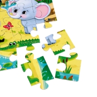 Пазлы &laquo;Весёлый зоопарк&raquo;, 35 элементов