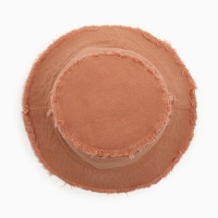 Панама джинсовая с необработанными краями MINAKU цвет бежевый, размер 56-58