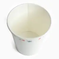 Стакан одноразовый бумажный &laquo;Керамика с цветами&raquo;, белый, 250 мл