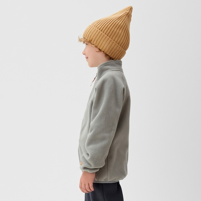 Детская кофта на молнии KAFTAN, серая, размер 34 (122-128 см)
