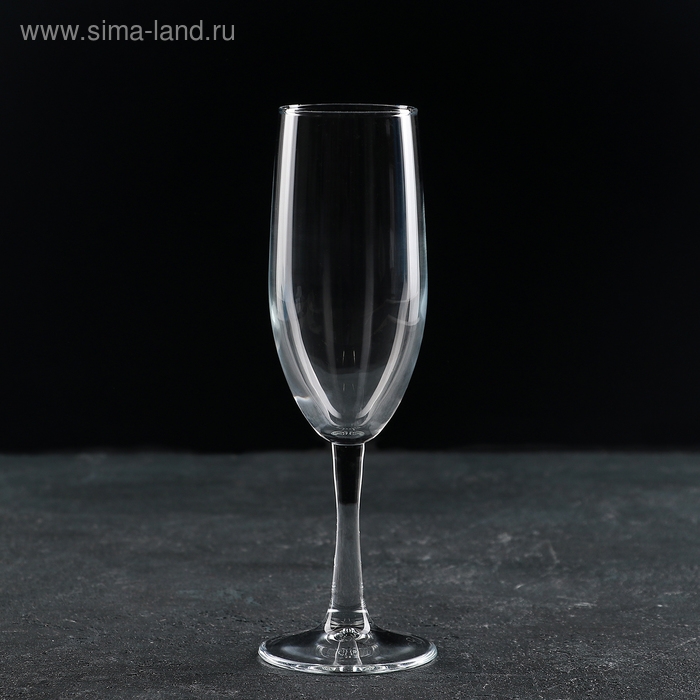 Бокал для шампанского стеклянный Classique, 250 мл