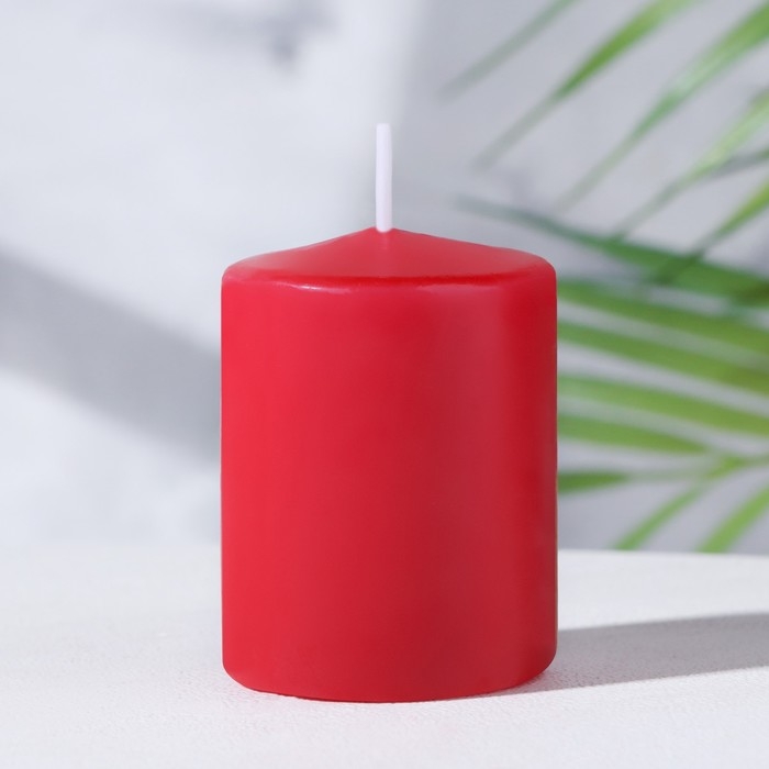 Свеча ароматическая "Вишня", 4&times;6 см, в коробке