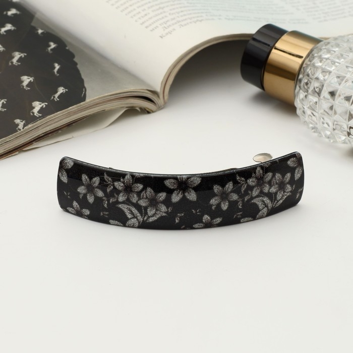 Заколка-автомат для волос &laquo;Блеск ночи&raquo; 9 см