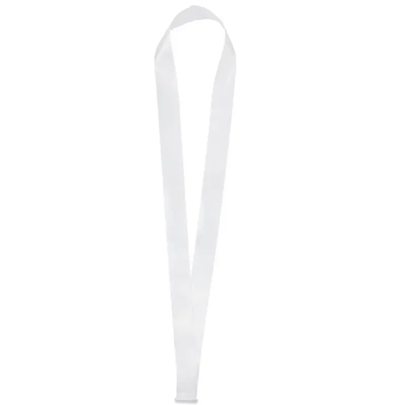 Лента для медали с пряжкой Ribbon, белая