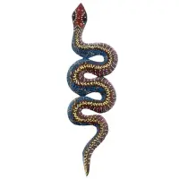 Сувенир "Змея узорная" дерево МИКС 31х9,5х1 см
