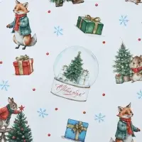 Упаковочная бумага на новый год крафтовая &laquo;Новогоднее настроение&raquo;, 70 х 100 см