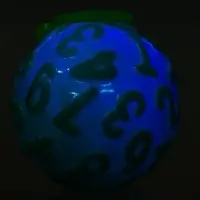 Мяч &laquo;Цифры&raquo;, световой, цвета МИКС