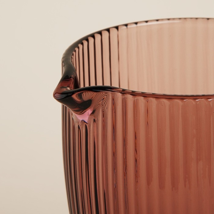 Кувшин для воды стеклянный SL Home «Модерн», 1,2 л, 19,5×13×18,5 см, цвет розовый Кувшин для воды стеклянный SL Home «Модерн», 1,2 л, 19,5×13×18,5 см, цвет розовый