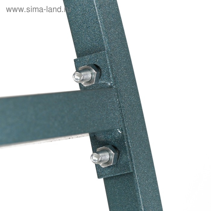 Теплица (каркас), 8 &times; 3 &times; 2 м, металл, профиль 20 &times; 20 мм, шаг дуги 1 м, без поликарбоната