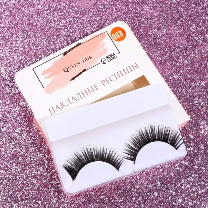 Ресницы накладные &laquo;Взгляд&raquo;, 11 мм, без клея, эффект МИКС
