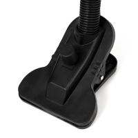 Лампа настольная Е27, светорегулятор, на зажиме (220 В) черная (108 А) RISALUX