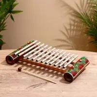 Сувенирный музыкальный инструмент "Ксилофон" МИКС 33,5х19,5х6 см