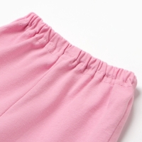 Ползунки детские "Зайка", цвет розовый, рост 68 Ползунки детские "Зайка", цвет розовый, рост 68