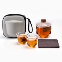 Набор для чайной церемонии 4 предмета, на 2 персоны, чашка, чайник Набор для чайной церемонии 4 предмета, на 2 персоны, чашка, чайник